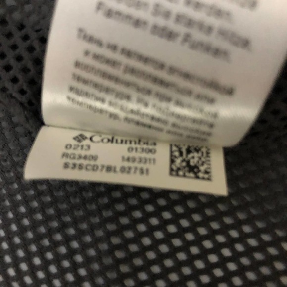 Columbia Medium Windbreaker Rain Jacket Big Kids - Picture 6 of 7